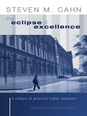 cover image of The Eclipse of Excellence